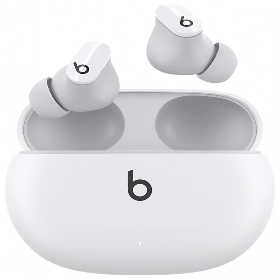 Fones De Ouvido Bluetooth Com Cancelamento De Ruído E Compatível Com Apple E Android, Beats Studio Buds, Branco