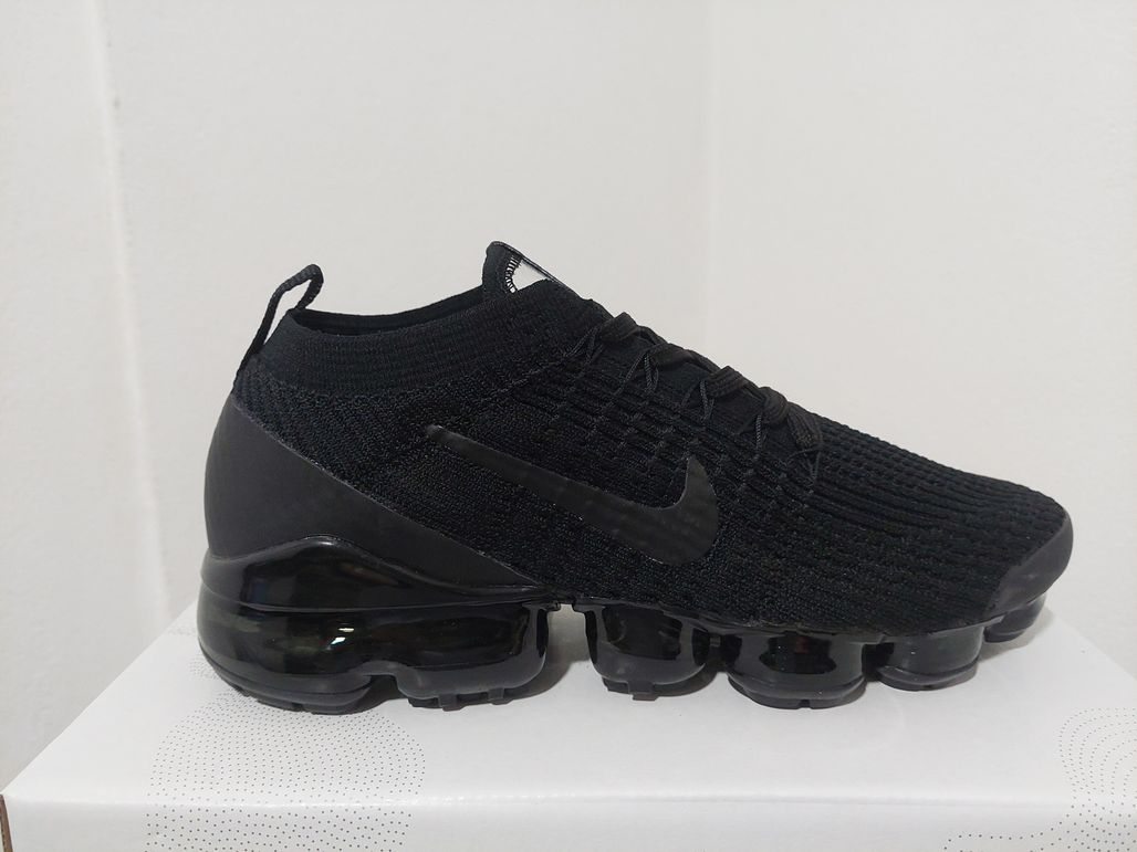 Tenis Nike Air Vapormax Flyknit 3.0 Triple Black Carrefour