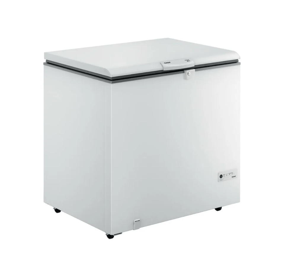 Freezer Horizontal Consul 309l Cha31fb 1 Porta Branco 220v