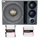 Caixa Trio 15&#39;&#39; E-15 Sds 2.7k + 2 D200-x + St200 + Modulos