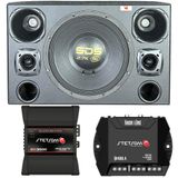 Caixa Trio 15&#39;&#39; Woofer Sds 2.7+ D200-x - St200 Jbl + Módulos