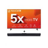 Combo Smart Tv Lg Nanocell Ai Nano80 4k De 75&quot; + Soundbar Lg Sqc1