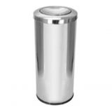 Lixeira Inox Com Tampa Meia Esfera 30l