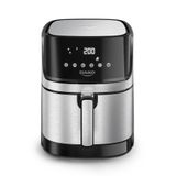 Fritadeira Air Fryer Dako Digital 5l 1700w Preto Com Inox 127v