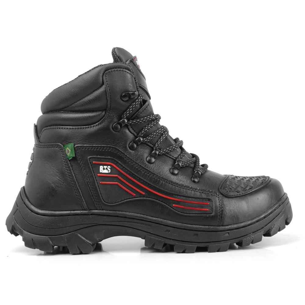 Bota Masculina Motoqueiro De Couro Latego Bell Boots  40