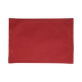 Jogo Americano Ponto Ajour Algodão Vermelho Wolff 45x33cm