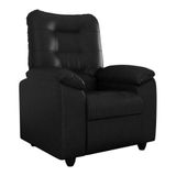 Poltrona Retrátil E Reclinável 88cm Com Pés Multimóveis Cr45263 Preto Preto