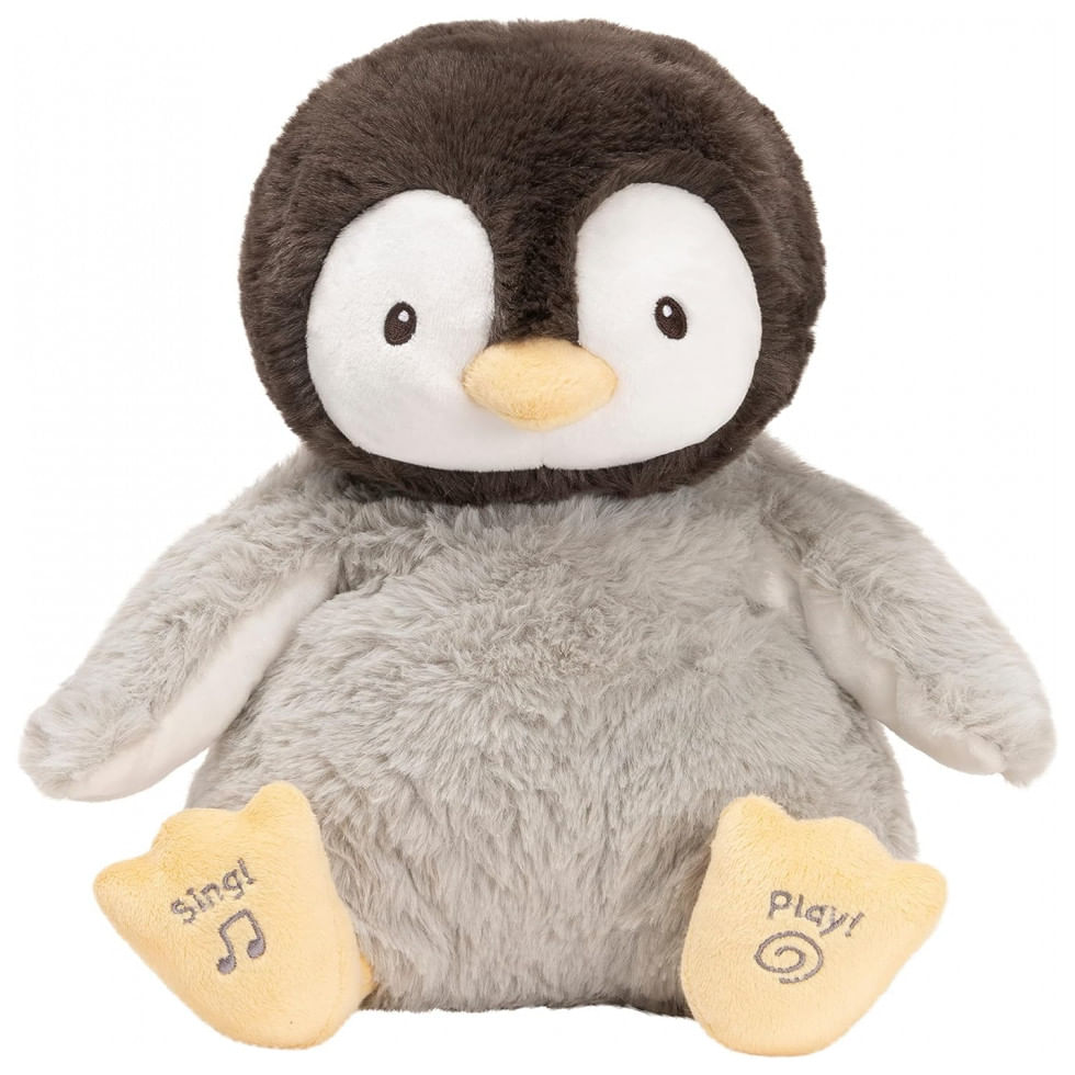 Pelucia Pinguim Para Criancas Maiores De 1 Ano, E, Gund 6059341, Marrom