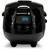 Panela De Arroz Eletrica 840ml, Com Controle De Temperatura, 110v, Reishunger, Preto