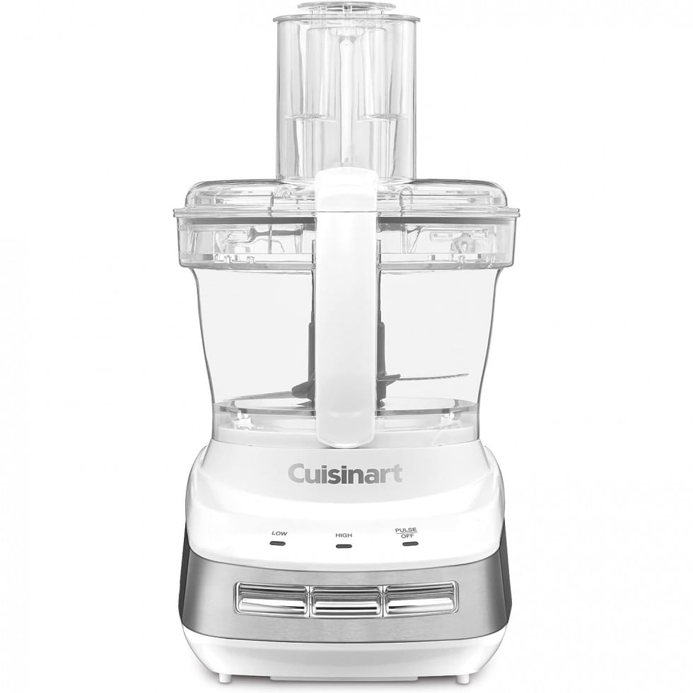 Processador De Alimentos Multifuncional 2.4l, 950w, 110v, Cuisinart Fp 110, Branco