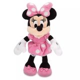 Pelúcia Minnie Rosa - Tamanho Pequeno - Disney Store