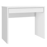 Mesa Para Computador Slim Branco - Zanzini