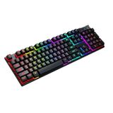 Teclado Gamer Semi Mecânico Iluminado Rgb Em Ptbr