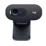 Webcam 1.0mp Logitech Resolução Hd 720p Com Microfone