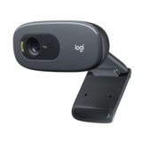 Webcam 1.0mp Logitech C270 Resolução Hd 720p Chamada D Video