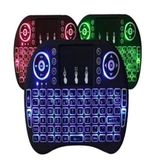 Mini Teclado Keyboard Sem Fio Wireless Iluminado Luz Led