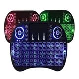 Mini Teclado Keyboard Sem Fio Wireless Iluminado Luz Led