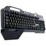 Teclado Gamer Armor Abnt2 Multimidia Led 7 Cores 1.8 M Usb S