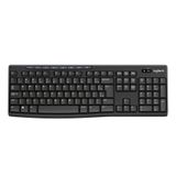 Teclado Logitech K270 Preto Sem Fio 920-004427-c