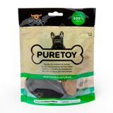 Osso Mastigável Casco Bovino Para Cães De Porte Pequeno E Médio Puretoy 3 Unidades