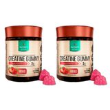 Kit 2 Creatine Gummy Com 60und Morango 240g - Nutrify