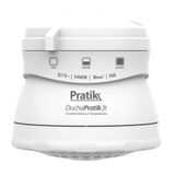 Chuveiro Ducha Pratik 3 Temperaturas, Branco, 5400w