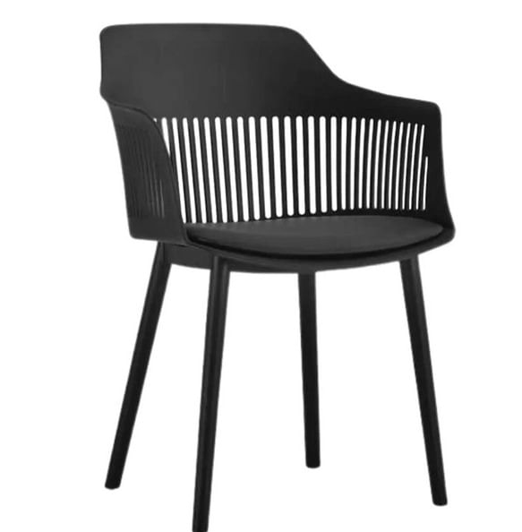 Cadeira De Jantar Design Marcela Preta