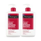 Kit 2 Loção Intensiva Hidratante Neutrogena Norwegian Sem Fragrância 400ml