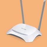 Tl-wr842n 300m Wireless Wifi Router Através Da Parede De Alta Velocidade