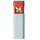 2 Pcs Pill Box Armazenamento Portátil À Prova De Umidade,