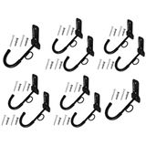 Kit 10 Suportes Vertical Bicicletario Para Bike Anel Cadeado