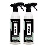 2 Limpador De Pneu Plastico Borracha Delet Vonixx 500ml