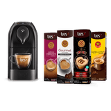 Kit Máquina Passione Preta 220V + 40 Cápsulas Três