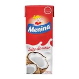 Leite De Coco Menina Tradicional Tetrapack 200ml - Embalagem Com 27 Unidades