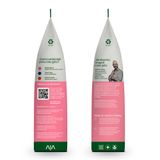 Kit 2 Areias Higiênicas Biodegradável Viva Verde Grãos Mistos Gatos 4kg