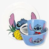 Kit 3 Peças Bowl, Caneca E Prato Stitch Disney