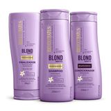 Kit Blond Bioreflex Bio Extratus Com Shampoo + Condicionador + Finalizador