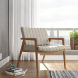 Poltrona Uxuá Desmontada 226 Linho Largura 70 Com Altura 82 Cm Areia