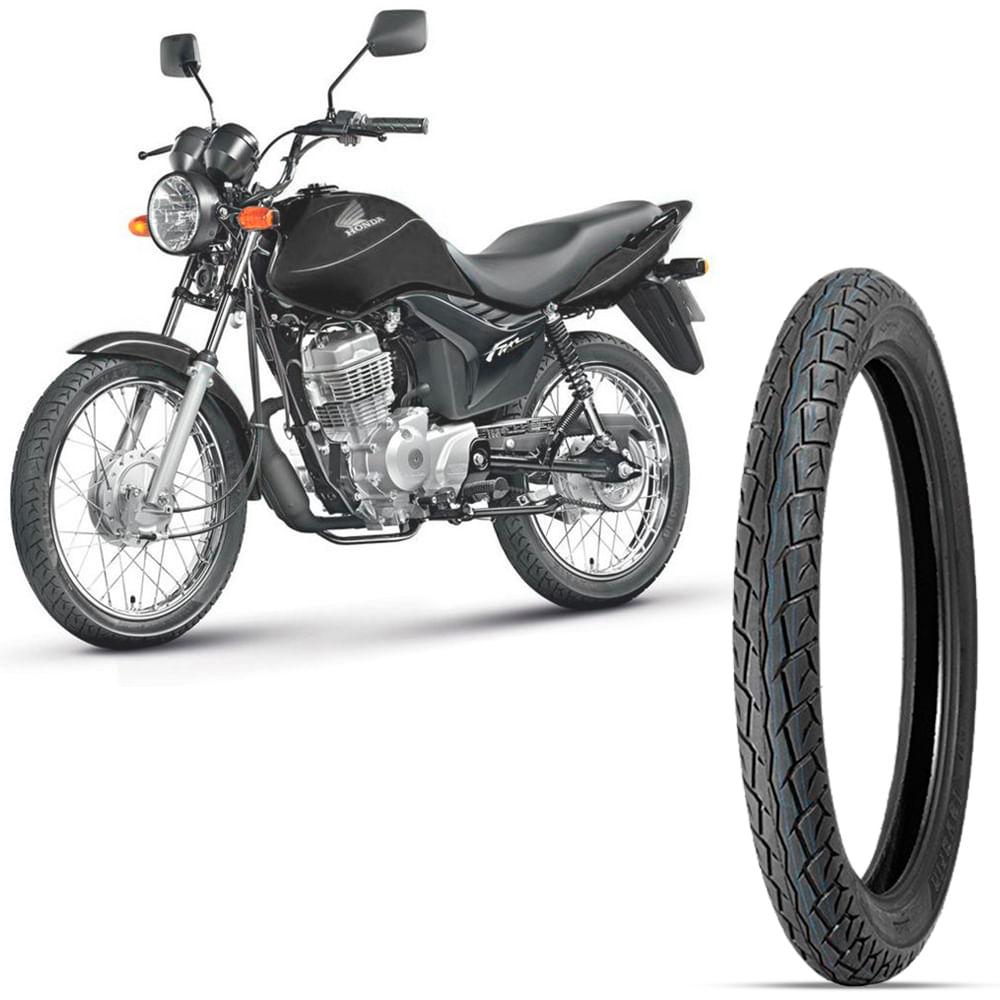 Pneu Moto Cg 125 Levorin By Michelin 80/100-18 47p Dianteiro