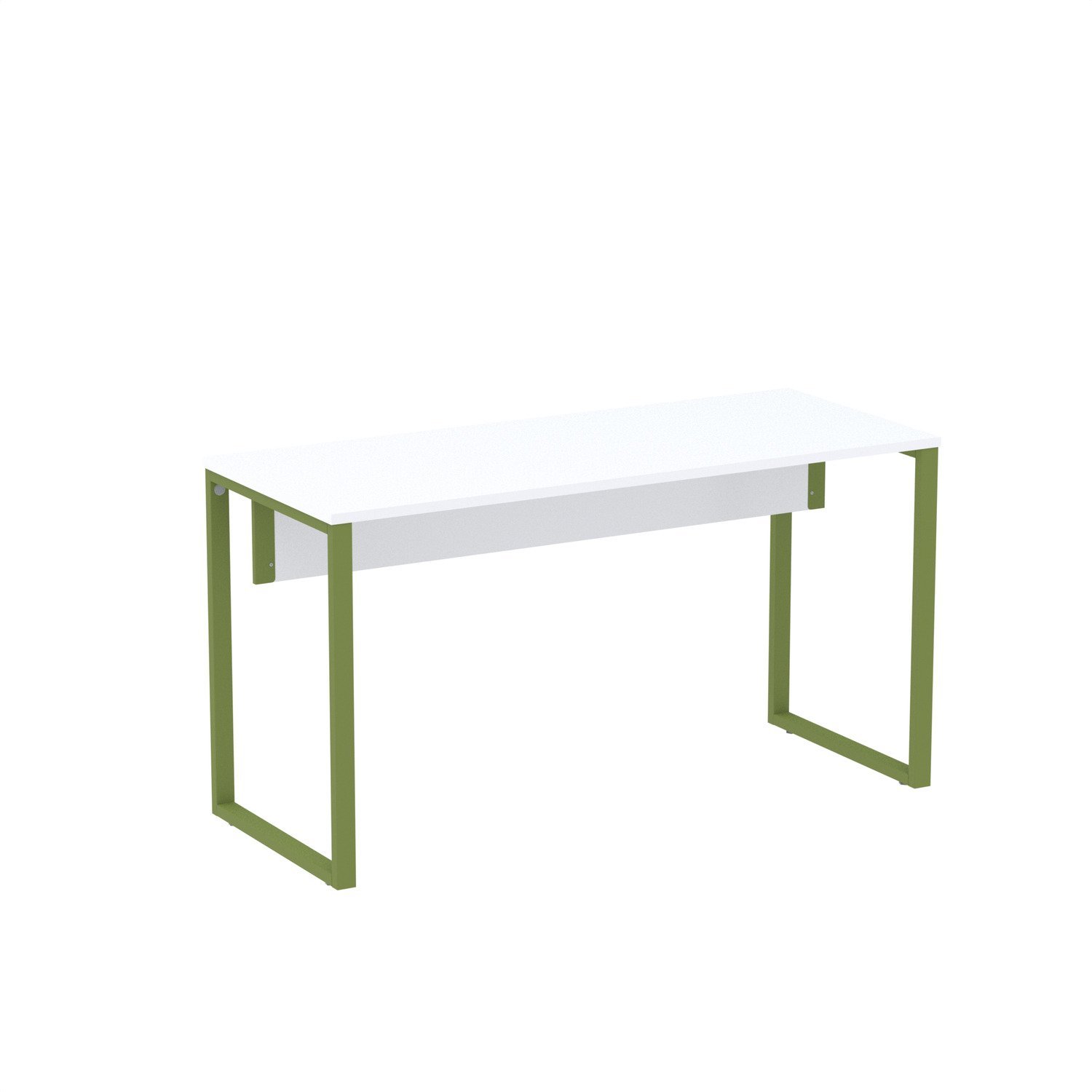 Mesa Madeira 900x600mm M90/60p25tub Branco/verde Miró