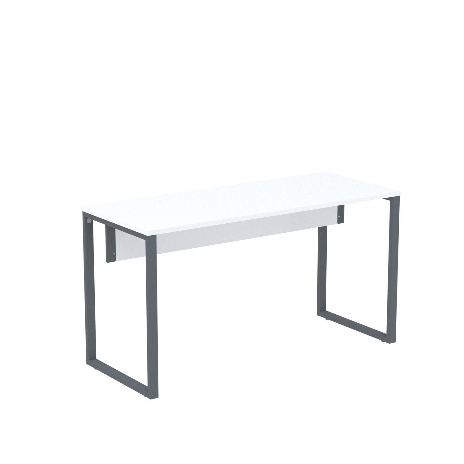 Mesa Madeira 150 X 70cm M150/70p25tub Branco/grafito