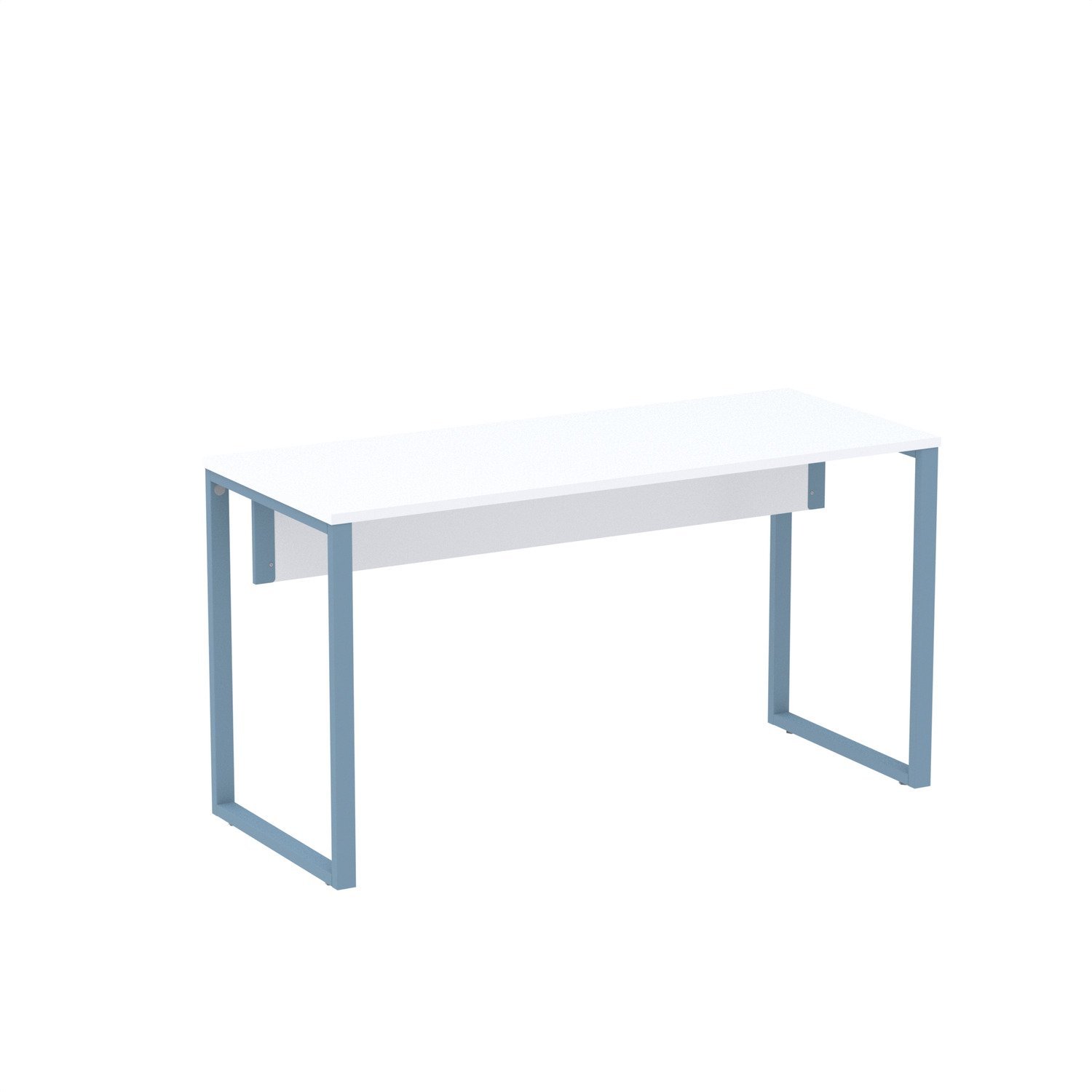 Mesa Madeira 1200x600mm M120/60p25tub Branco/azul Dali