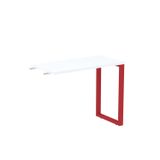 Mesa Complemento 900x450mm Mcp90/45p25tub Branco/vermelho