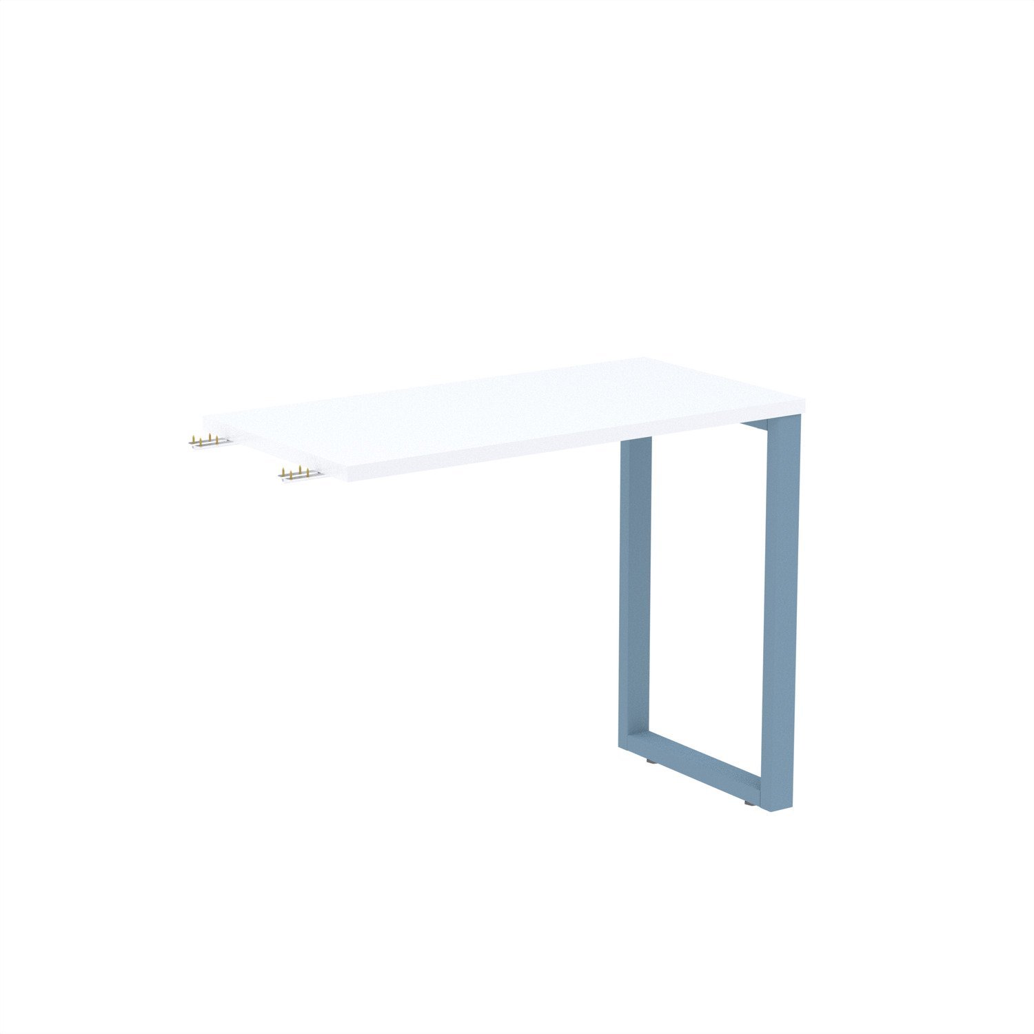 Mesa Complemento 900x450mm Mcp90/45p25tub Branco/azul