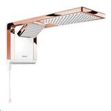 Chuveiro Acqua Duo Ultra 220v 7800w Branco Rose Gold