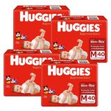 Kit Fralda Huggies Supreme Care M 160 Tiras