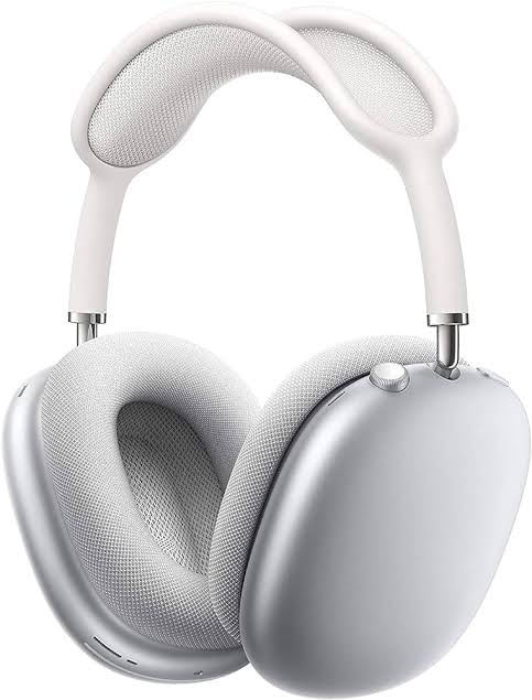 Fone De Ouvido Sem Fio Apple Airpods Max Com Bluetooth E Microfone (a2096) Cor Prata Branco