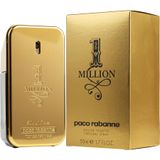 Perfume Masculino Paco Rabanne 1 Million Paco Rabanne Eau De Toilette Spray 50 Ml