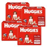 Kit Fralda Huggies Supreme Care Xg 104 Tiras