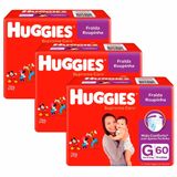 Kit Fralda Huggies Roupinha Supreme Care G 180 Tiras